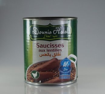 Saucisses aux lentilles